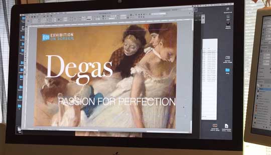 Designing the Degas Cinema Poster